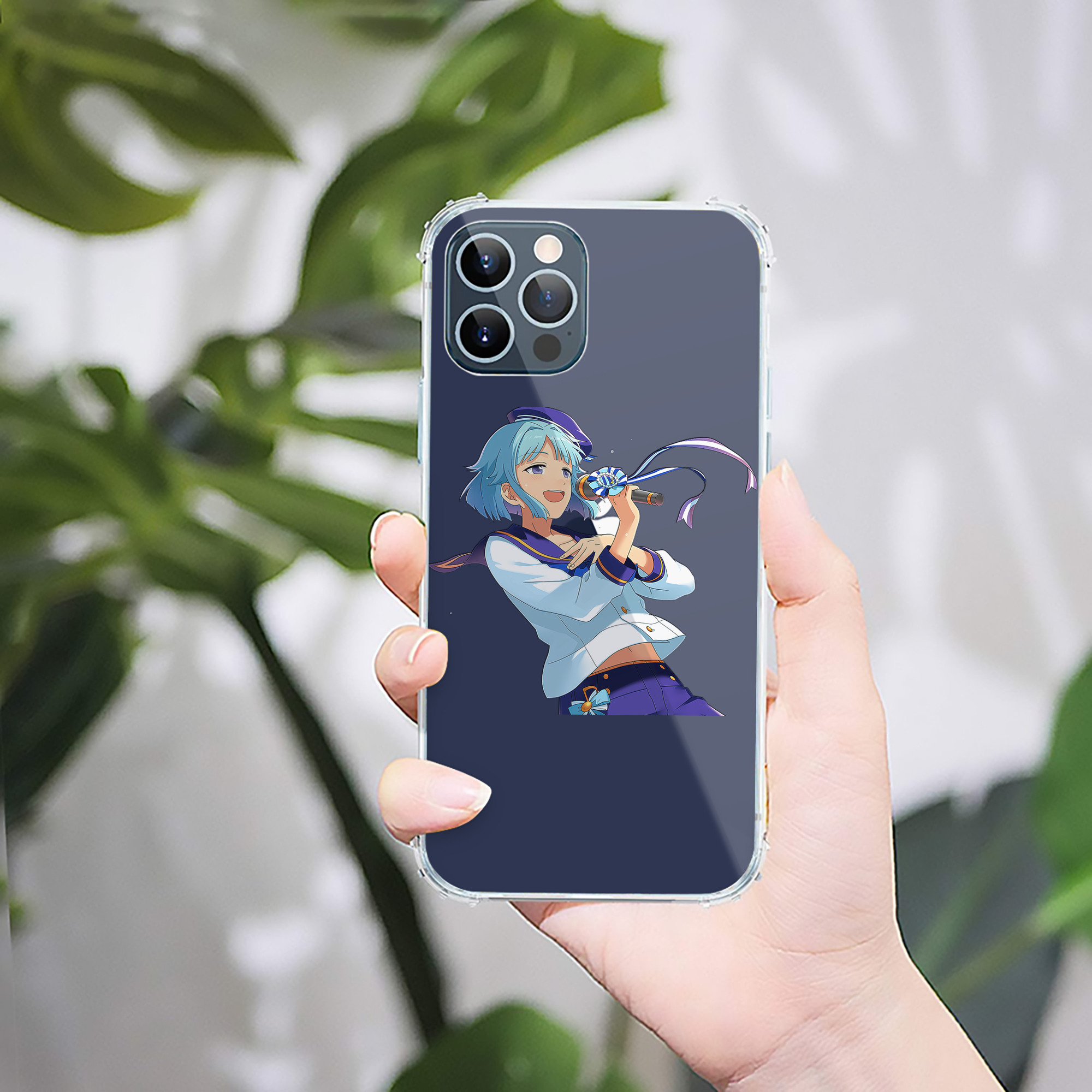 （画像用） あんさんぶるスターズ! Ensemble Stars 【iPhone 12シリーズ対応】透明スマホケース（クリアソフトケース）
